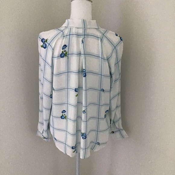 Free People Button Down Window of My Heart Top - Picture 6 of 10